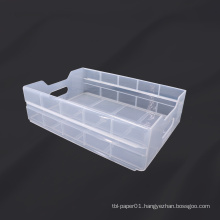 Airline plastic drawer for inflight cart storage box